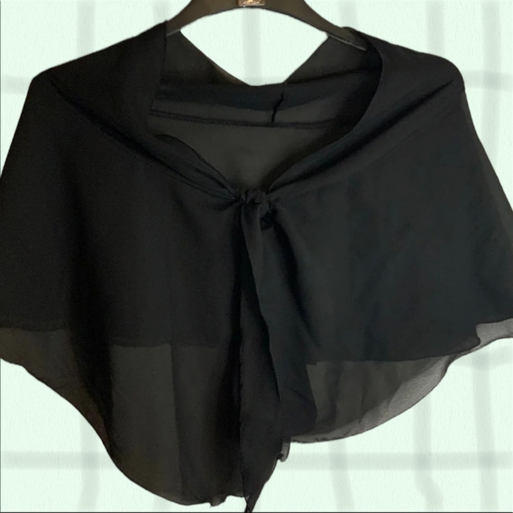 Sheer Shaw for gown